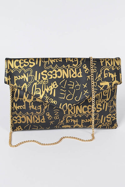 Graffiti Clutch